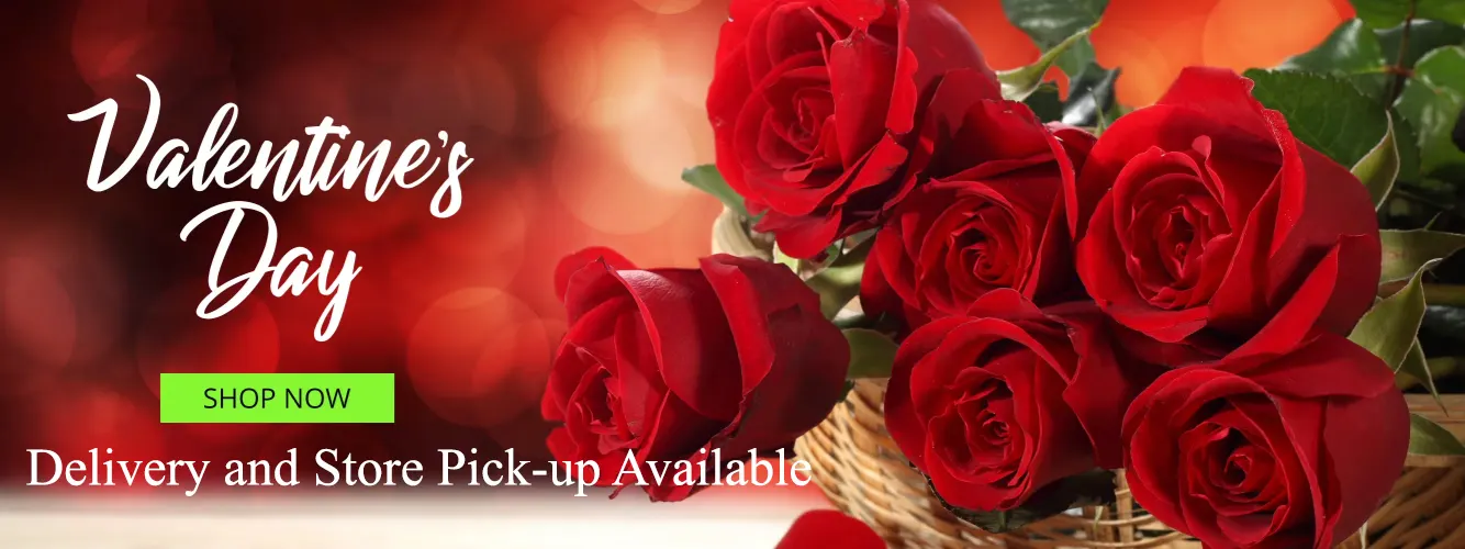 Valentine's Day Flower Delivery and Pick-up (image for) Valentine's Day Flower Delivery and Pick-up